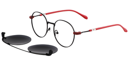 Phoebe Clip-On Black Glasses1