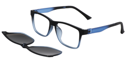 Solomon Clip-On Blue Glasses1