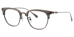 Raines Browline Brown Glasses4