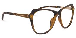 Doran Geometric Yellow-Tortoise Glasses1