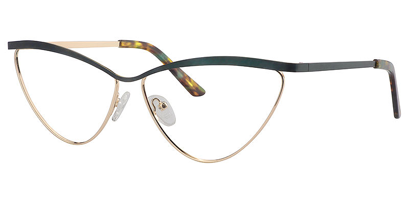 Green Cateye Glasses | Zeelool Eyeglass Frames3