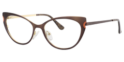 Geraldine Cateye Brown Glasses 2