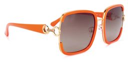 Whelan Square Orange Sunglasses2