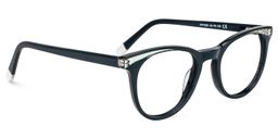 Duran Round Dark-Green Glasses2