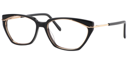 Frieda Rectangle Black Glasses3