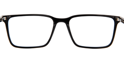 Aly Rectangle Black Glasses2