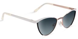 Sydney White Cat eye Sunglasses2