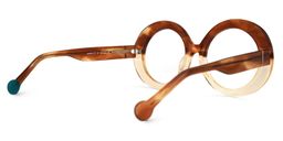 Pardo Round Beige Glasses3