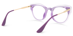 Demetrius Cat Eye Purple Glasses4