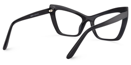 Driscoll Cateye Black Glasses4