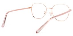 Perry Geometric Rose-Gold Glasses4