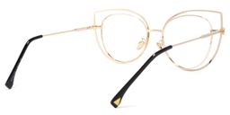 Fitzpatrick Cateye Gold Glasses4