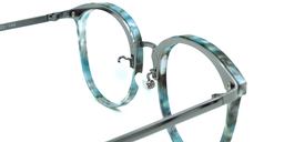 Jacqueline Round Blue Floral Glasses3