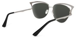Maguire Cateye Silver Sunglasses4