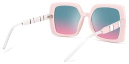 Quintessa Square Pink Sunglasses4
