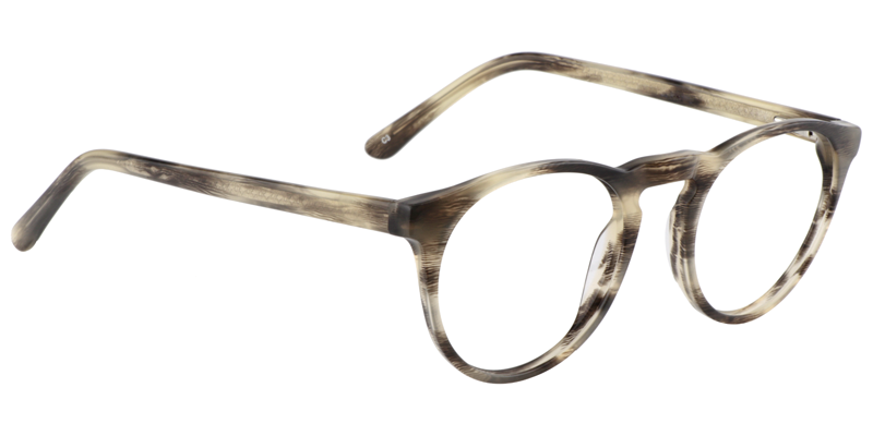 Round Striped Glasses | Zeelool Optical Online3