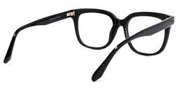 Quiana Square Black Glasses4