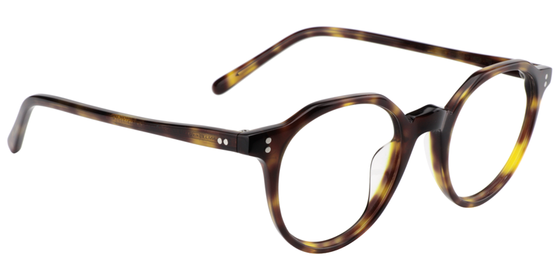 Geometric Light Amber Glasses | Zeelool Eyeglass Frames3