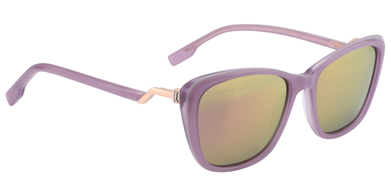 Rectangle Light Purple Sunglasses | Zeelool Sunglass Frames3