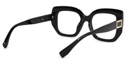 Sienna Square Black Glasses4
