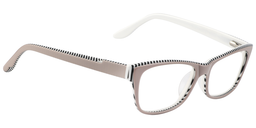 Beata Rectangle Beige Glasses3