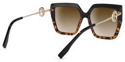 Teagan Square Tortoise Sunglasses4