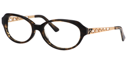 Zelda Oval Light Tortoise Glasses3