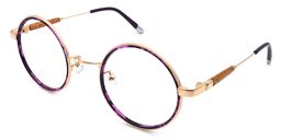 Leon Retro Purple Glasses7