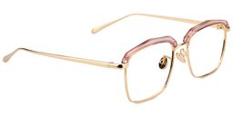 Madeline Browline Pink Glasses4