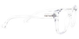 Wallace Cateye Clear Glasses3