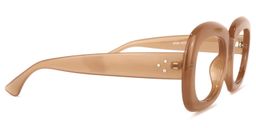 Wade Oval Brown Glasses3