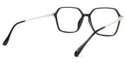 Wisdom Geometric Black Glasses4