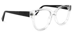 Yasir Round Clear Glasses2