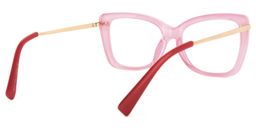 Yulia Cateye Red Glasses4