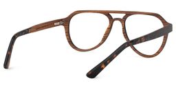 Derek Aviator Wood Glasses4