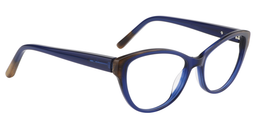 Irving Cateye Dark Blue Glasses3