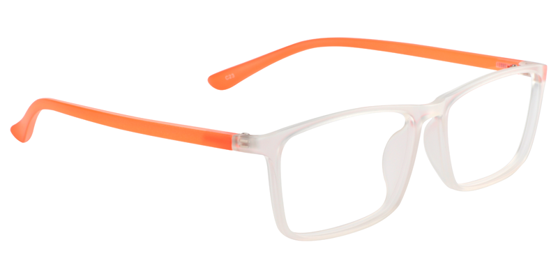 Rectangle Clear Glasses | Zeelool Eyeglass Frames3