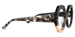 Kinkle Geometric Gray-Tortoise Glasses2