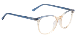Patricia Rectangle Beige Glasses3