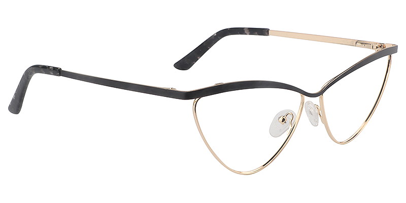 Black Cateye Glasses | Zeelool Eyeglass Frames3