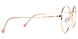 Harris Geometric Rose-Gold Glasses2