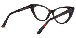 Alastair Cat eye Red Tortoise Glasses1