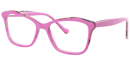 Ulrica Rectangle Pink Glasses3