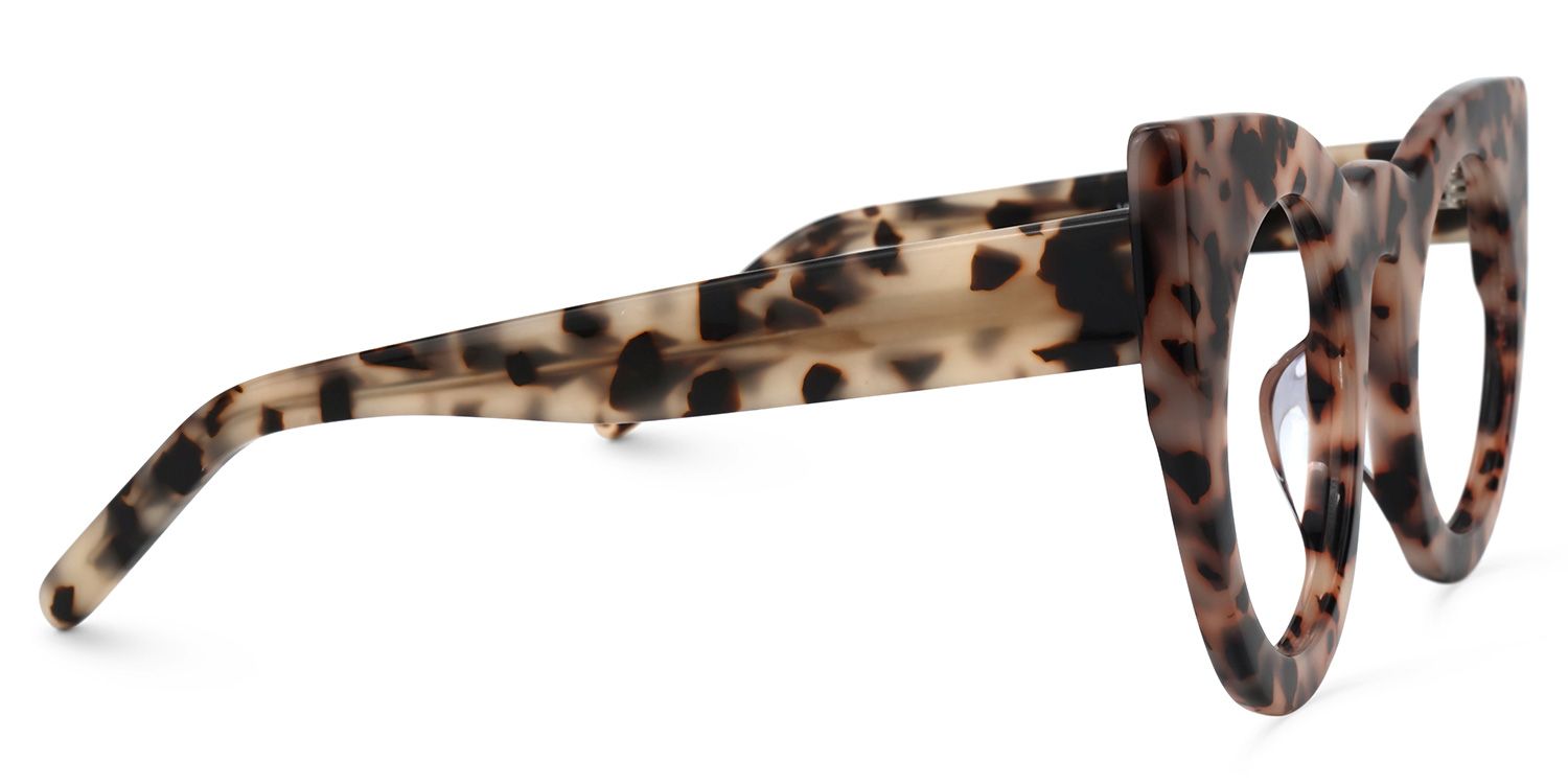 Cateye Light Tortoise Glasses | Zeelool Cateye Glasses2