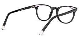 Duran Round Black Glasses4