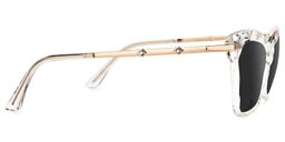 Juliet Clear Rectangle Sunglasses2
