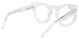 Ophelia Cateye Clear Glasses4