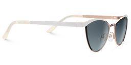 Sydney White Cat eye Sunglasses3
