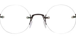 Jasmine Round Black Glasses5