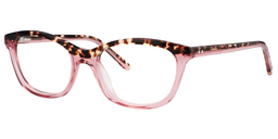 Tonya Rectangle Pink Glasses2